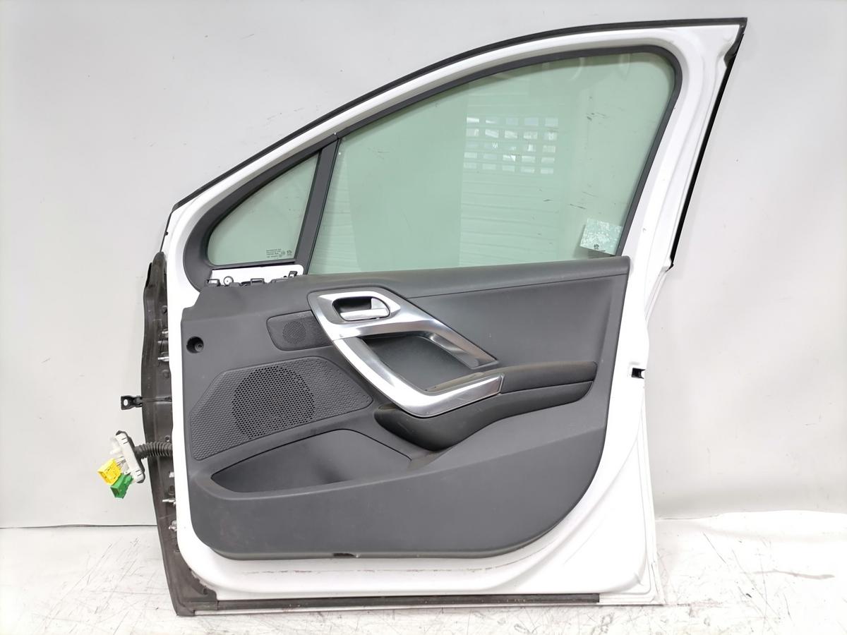 Peugeot 2008 original T&uuml;r vorn rechts KWE Wei&szlig; Rohbau Bj.2014